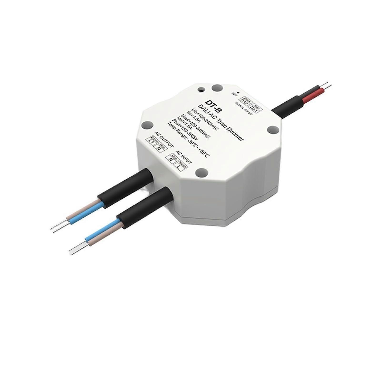 LED Dimmer Switch 110V240V Phase Cut Trailing Edge Control for Dimmable Lights 150360W