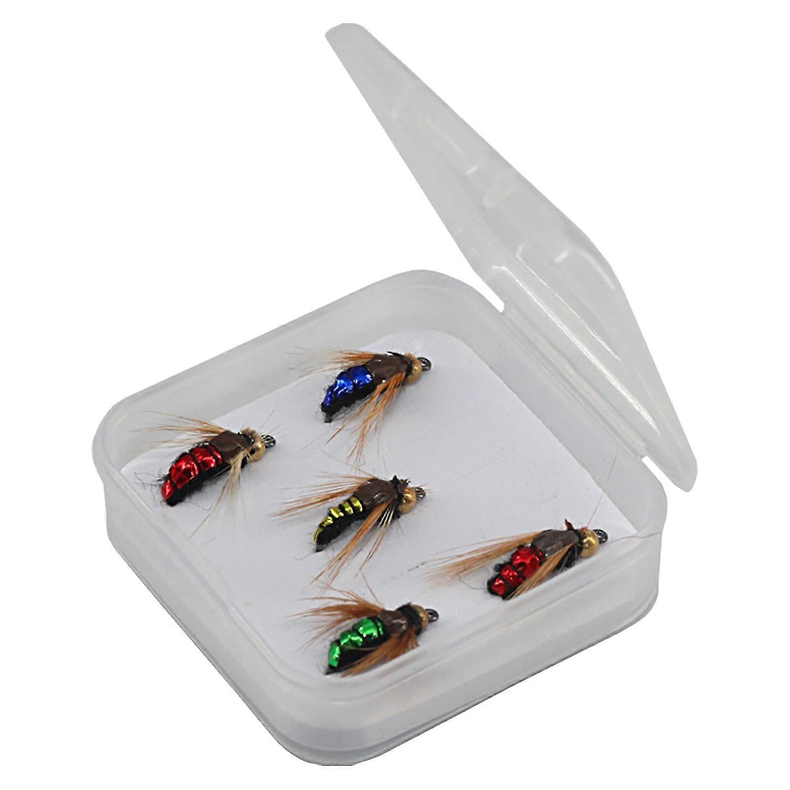 5Pcs/10Pcs Bionic Bait Fine Workmanship High Flexibility Sharp Hook Realistic Appearance Bright