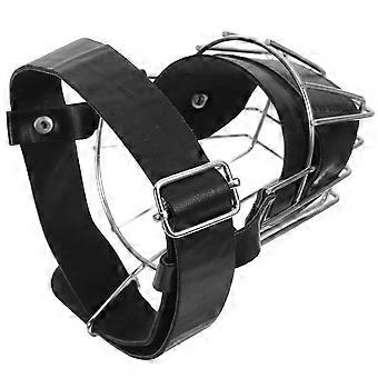 Small Puppy Dog Muzzle Breathable Adjustable 4Pcs Black Pet Mouth Cover