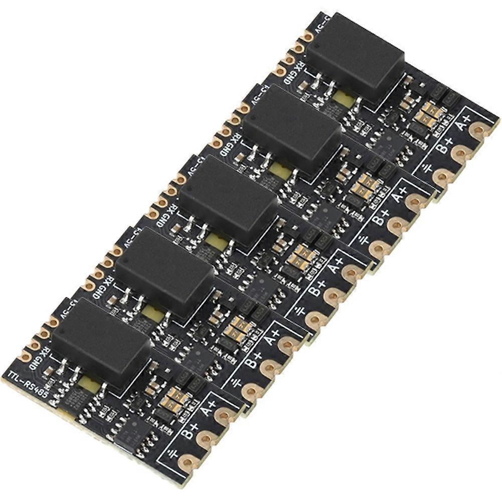 5Pcs Isolated TTL to RS485 Level Board Module Serial Automatic Reverse 2Mbps Half-Duplex Communication Isolation