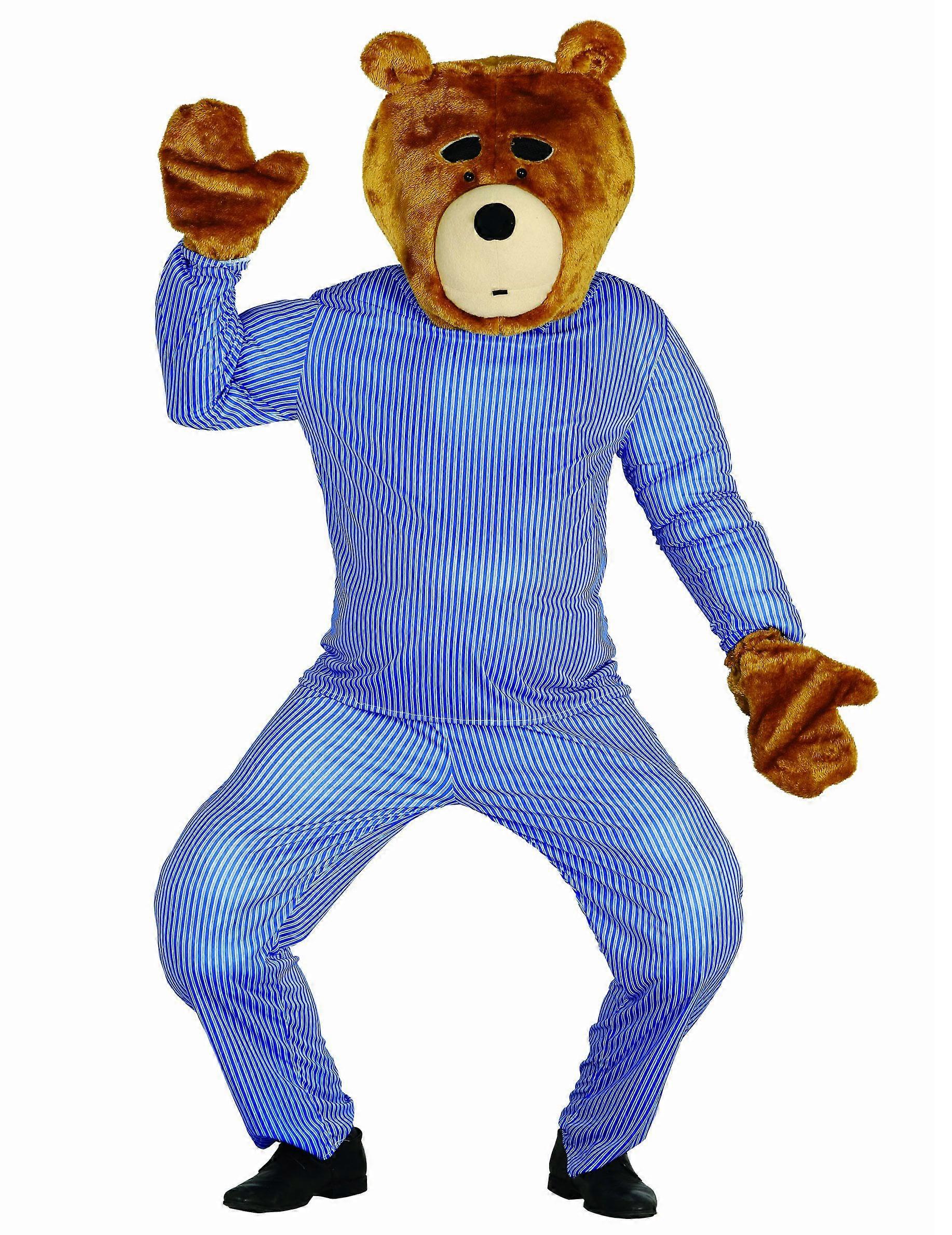 Adult teddy bear head and hands kit