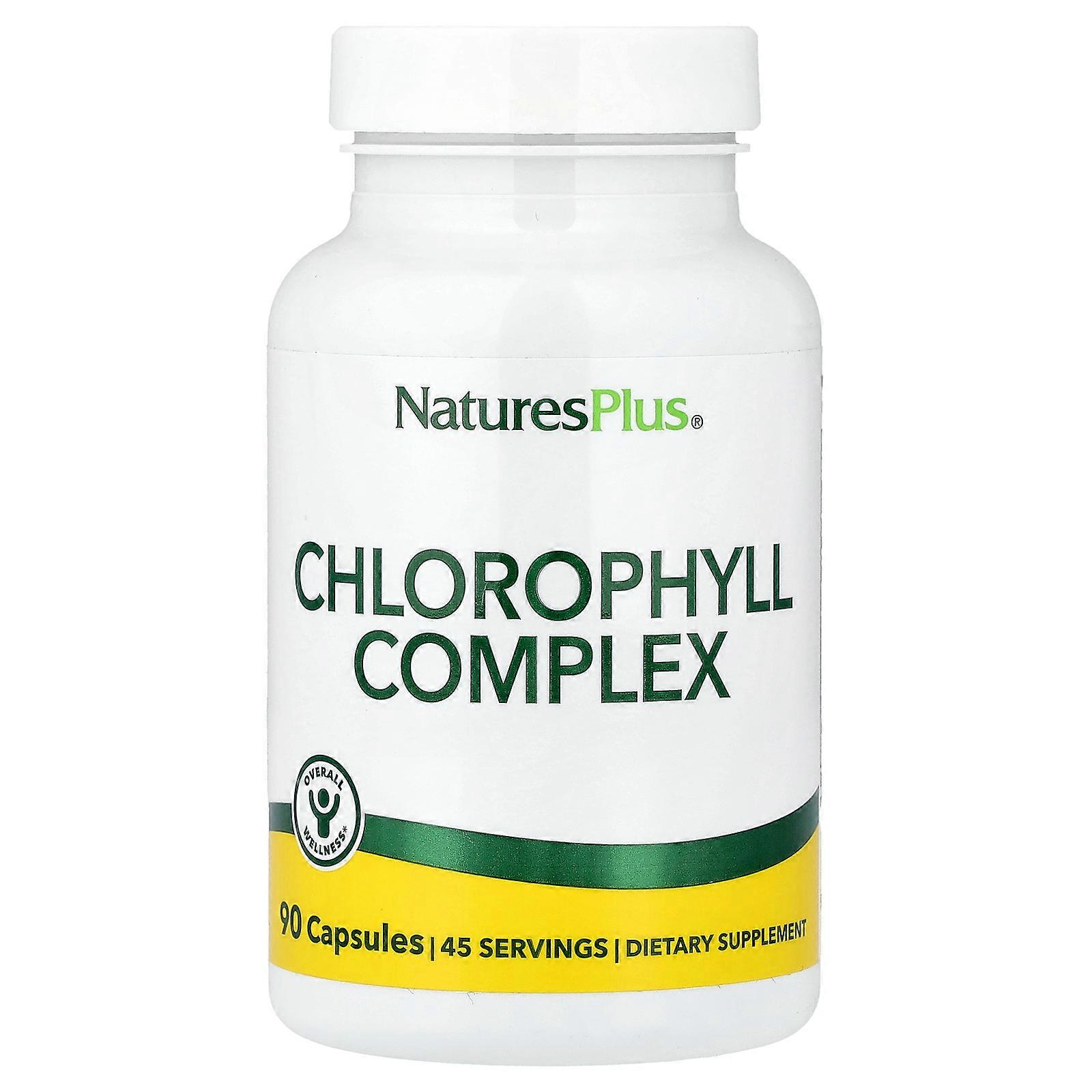 NaturesPlus, Chlorophyll Complex, 90 Capsules