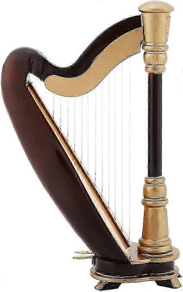 Wind Up Mini Harp Linden Wood