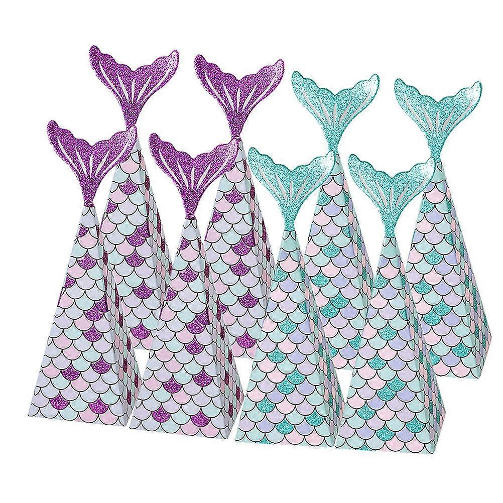 Wedding Gift Boxes Mermaid-Shaped Candy Boxes for Party Use