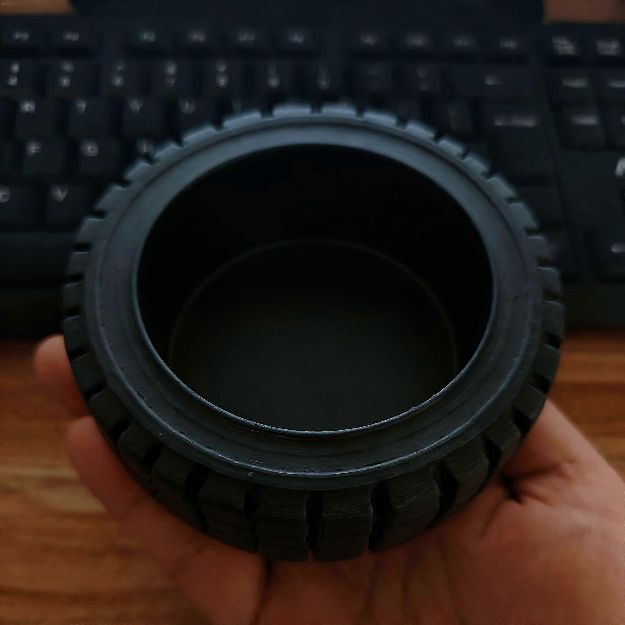 Mini Tire Shaped Desktop Organizer
