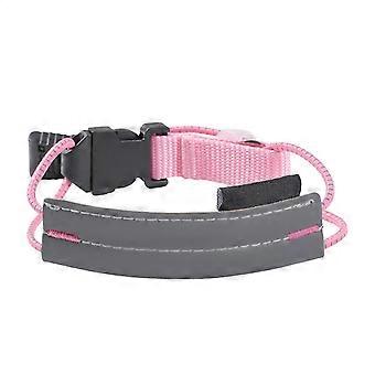Leg Band Set Reflective Safety Elastic Soft Adjustable Size for Night Running Cycling Hiking Unisex