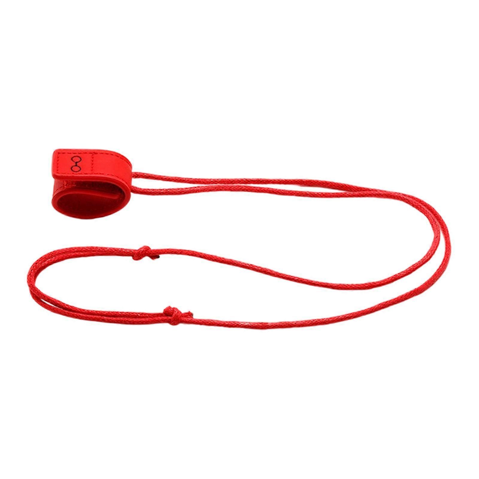 Adjustable PU Glasses Lanyard Pouch