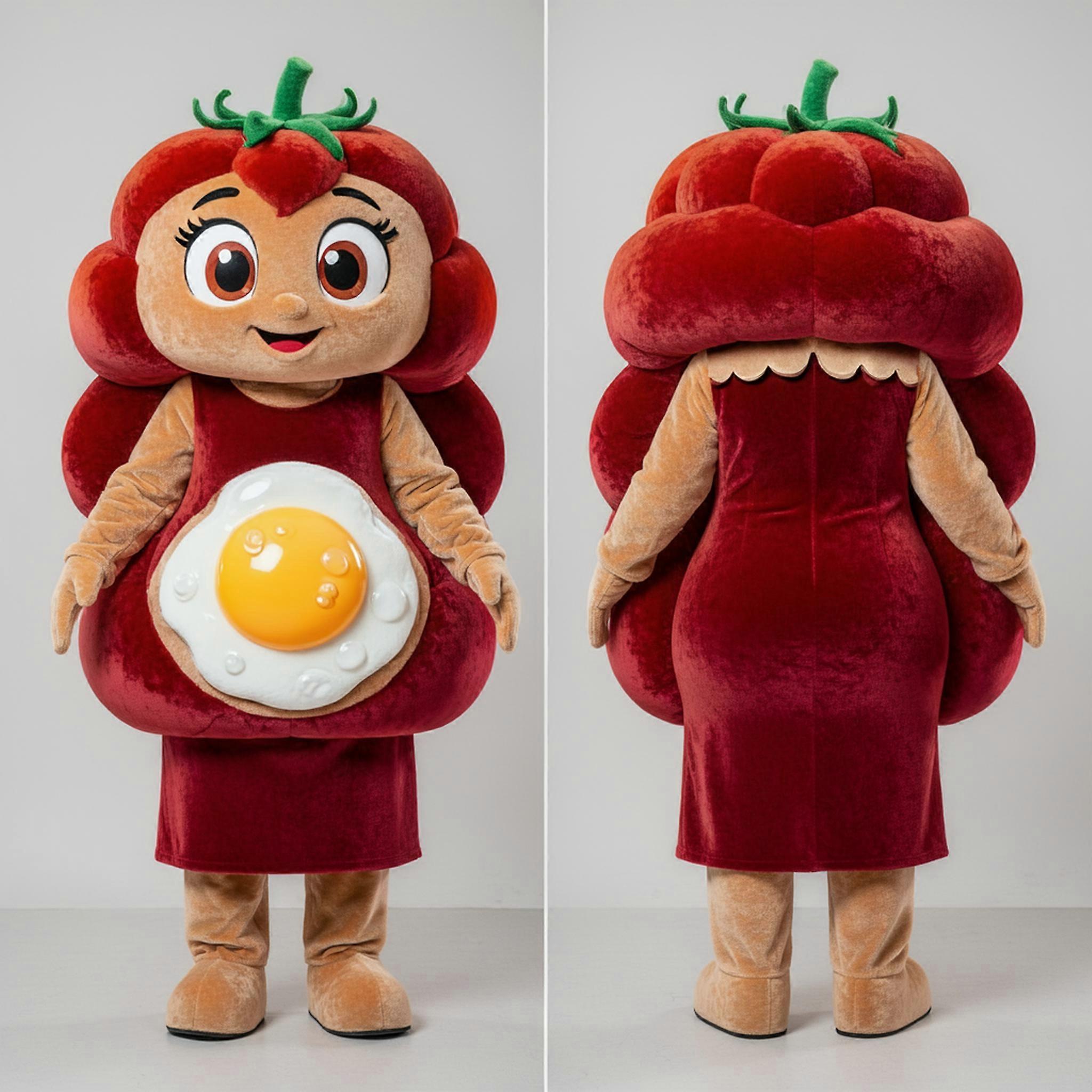 MASTICOT Ruby Red Bubbly Shakshuka Mascot