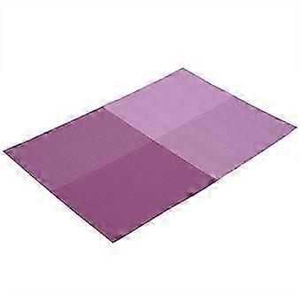 4-pack rectangular placemats for dining table