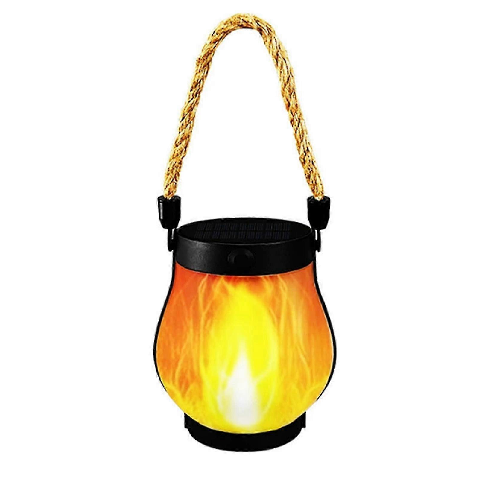 Solar Lantern, Effect Outdoor Flame Solar Lantern, Outdoor Lighting,@ff