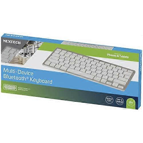 Lightweight and Rugged Construction NEXTECH Keyboard Bluetooth Multi-Device