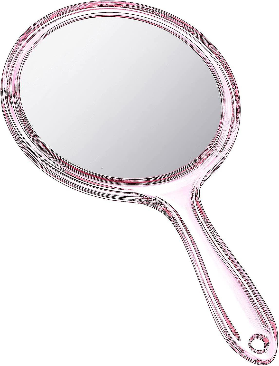 Double-sided Hand Mirror - 1x/2x Magnifying Mirror, Handheld Mirror