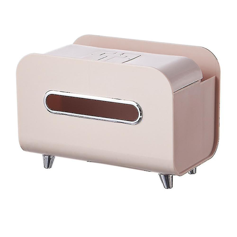 Multi-functional Desk Storage Box Remote Control Case Cosmetic Organiser Holder Paper Tissue Box