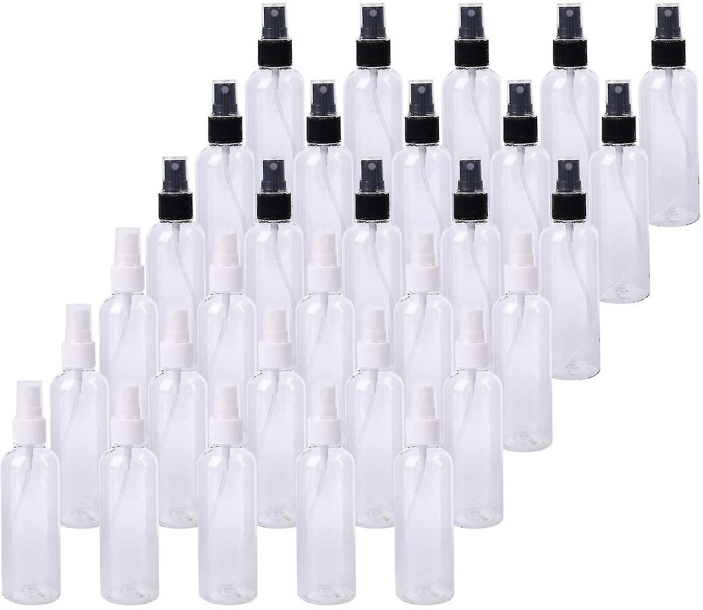 30 X 100ml Atomizer Clear Spray Bottle Empty Refillable