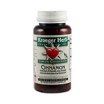 Kroeger Herb Cinnamon Complete Concentrates, 90 Cap (Pack of 1)