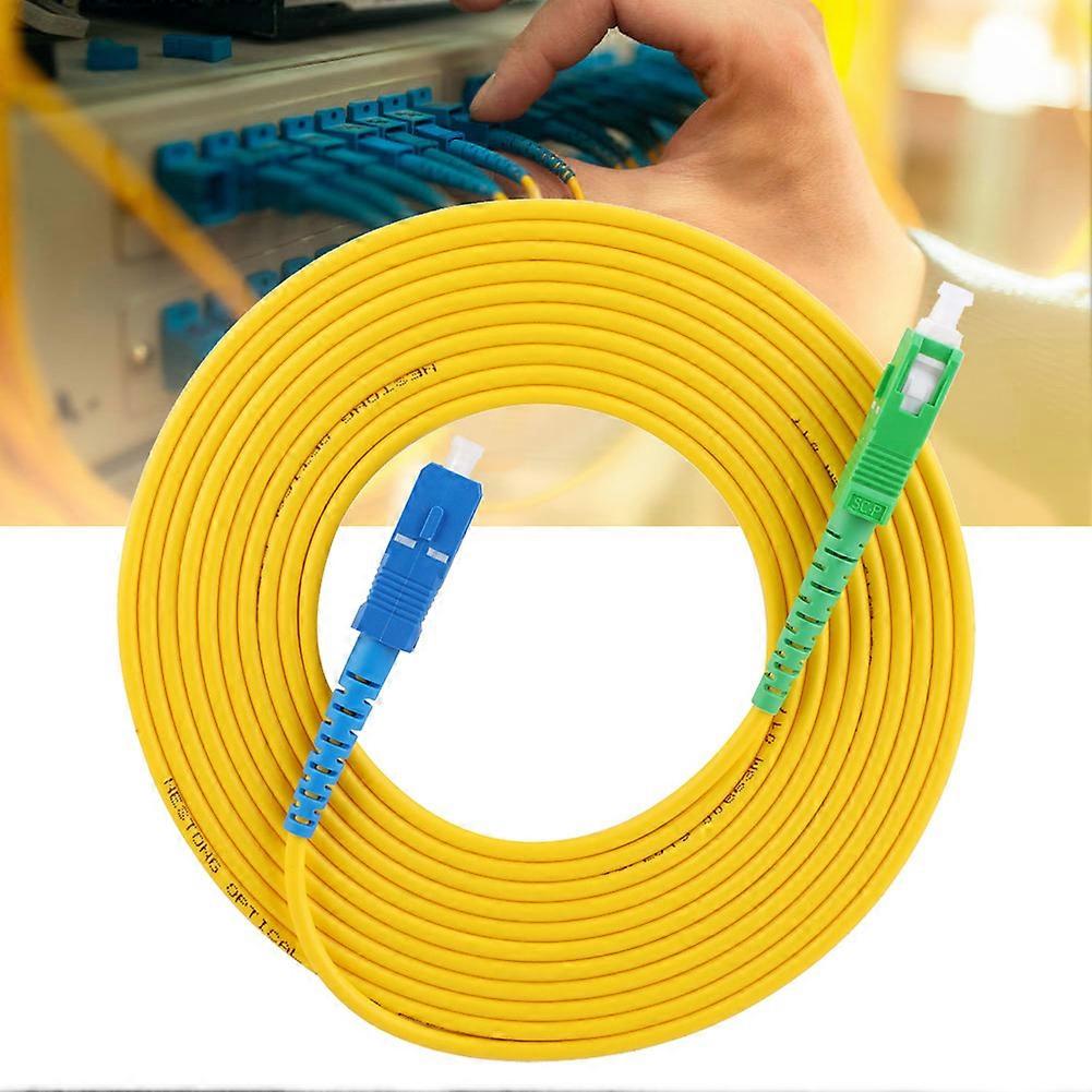 2pcs 3m SC/APC-SC/UPC Single Mode Optical Fiber Patch Cord