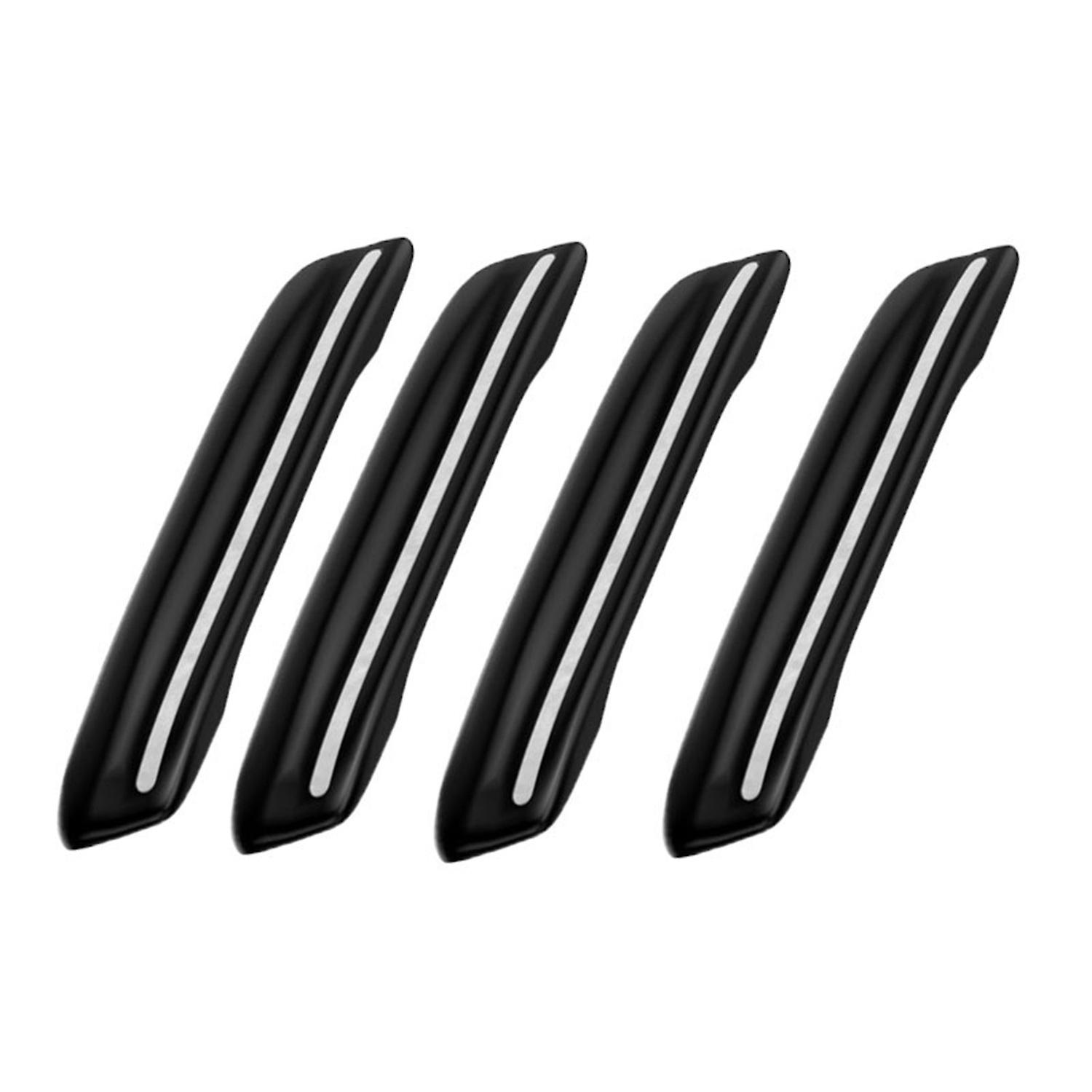 4Pcs/Set Anti-collision Strip Adhesive Scratch Resistant Universal Rear View Mirror Door Protector c