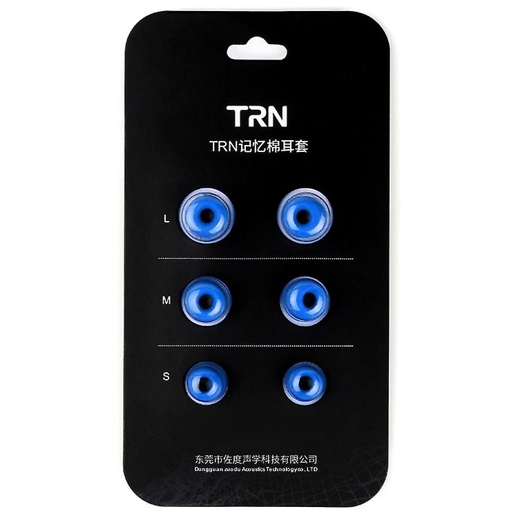 TRN Earphone Silicone Memory Foam Earplug