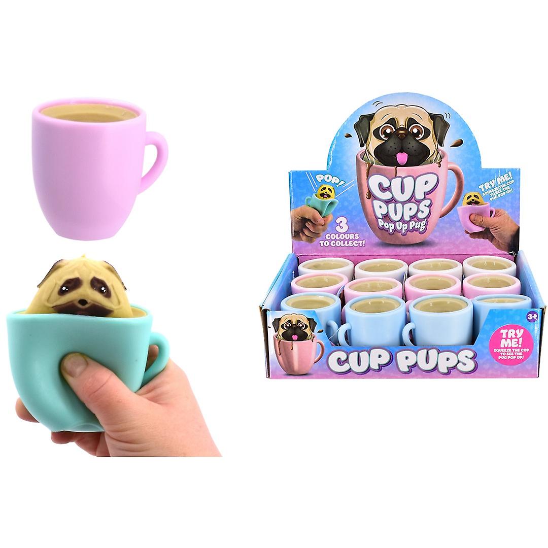 Cup Pups Squishy Toy (One Supplied)