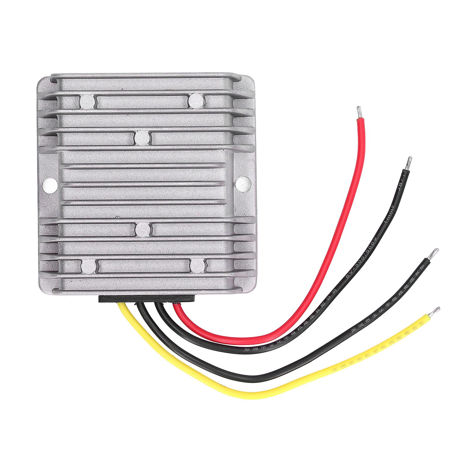 DC to DC Voltage Regulator Aluminum Regulator Reducer for Motor LED Light 12V 24V to 12V 5A