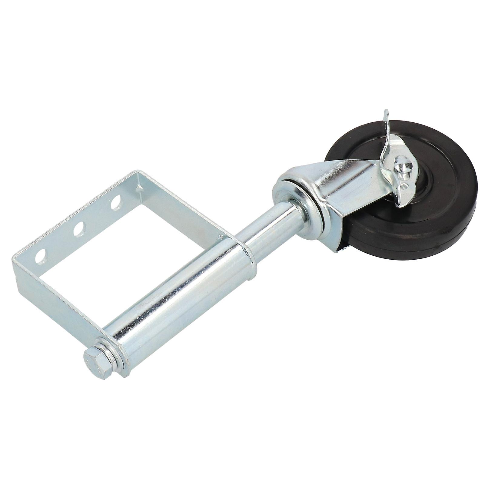 4 inch Aluminum Multi-function Spring Caster 75kg Load Capacity (White)