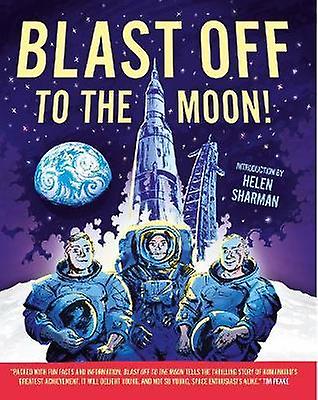 Blast Off To The Moon Paperback Book