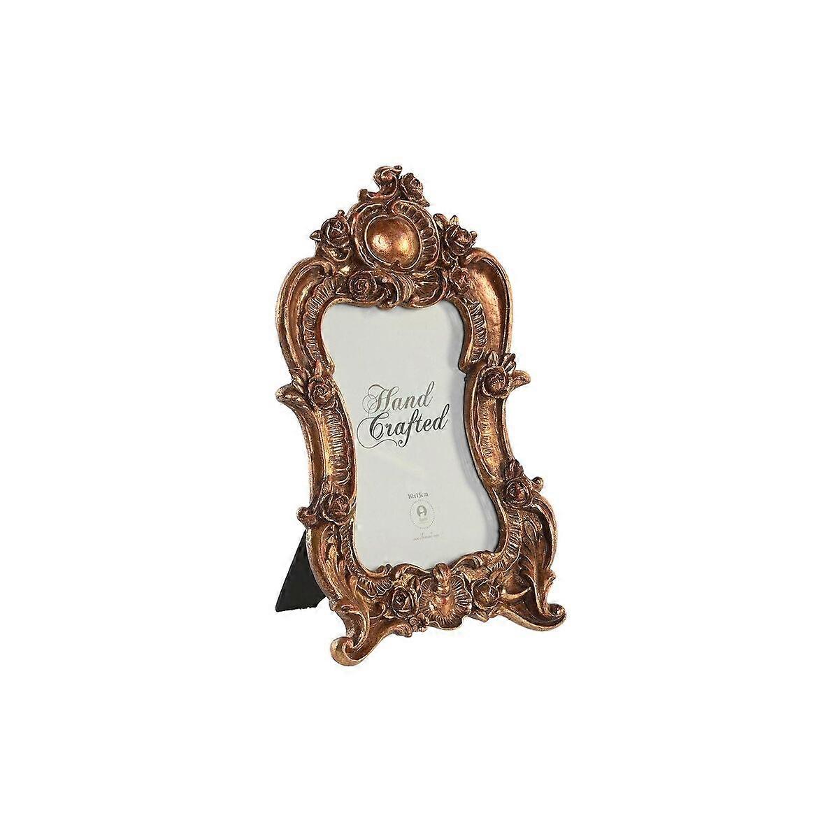 Photo Frame DKD Home Decor 15 x 2 x 25 cm Gold Resin