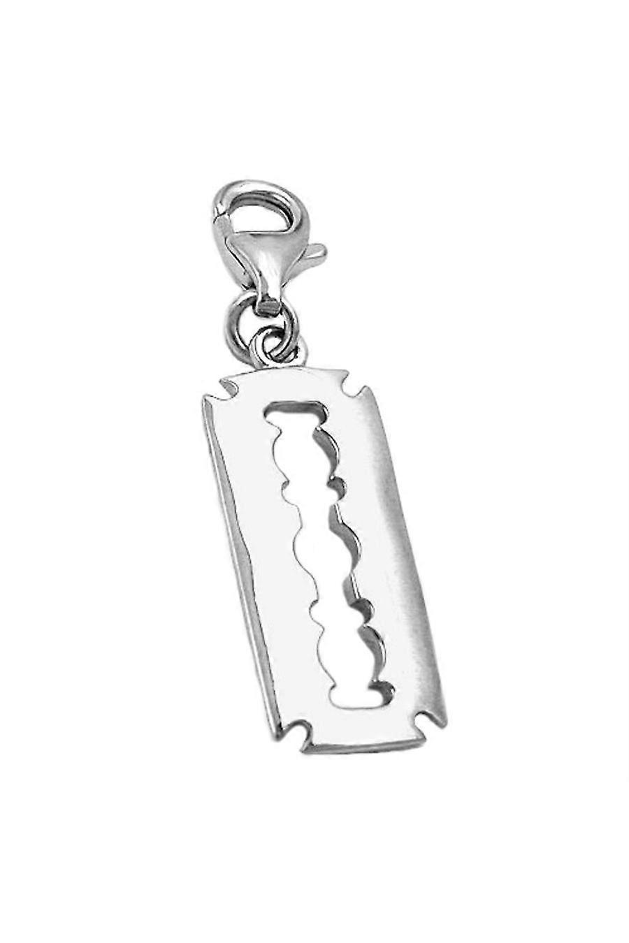 Pendant Charm Razor Blade Silver 925 - Gl90397