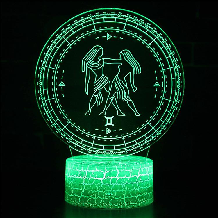 3D Touch Light Night 7 colors remote control Constellation #637