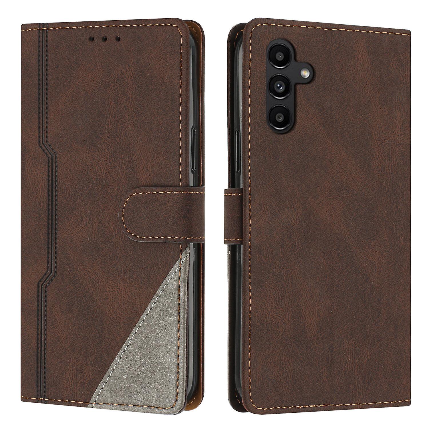 Leather Magnetic Clasp Case with Flip Wallet Stand Function Cover for Samsung A25