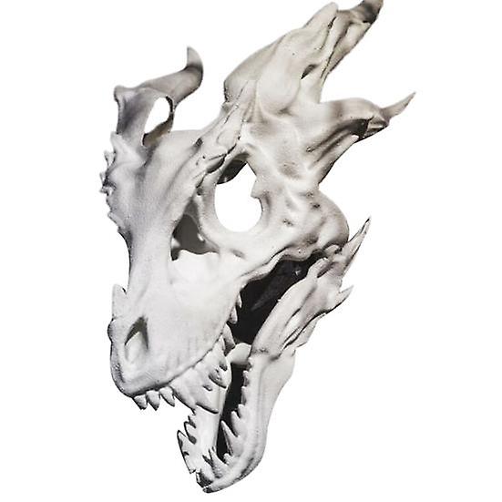 Headgear Toy Realistic Delicate Movable Toy Decoration Dragon Jaw Puppet Resin for Friends