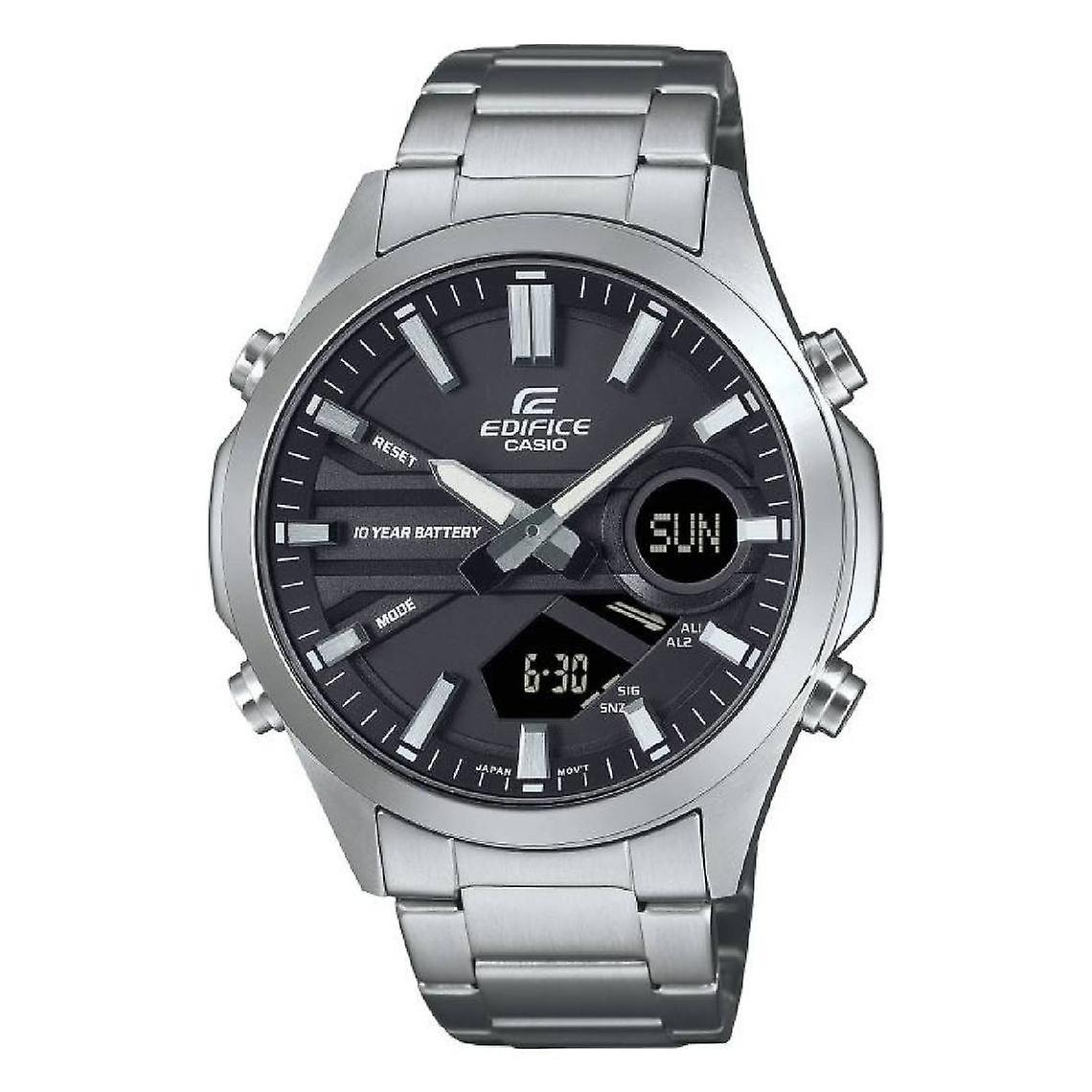 Casio Edifice Relógio Masculino Clássico - EFV-C120D-1AEF Pulseira de Aço