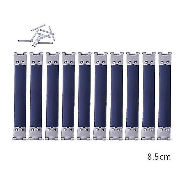 15x Purse Or Glasses Case Flex Frame Internal Flex Spring Clip Silver 8.5cm