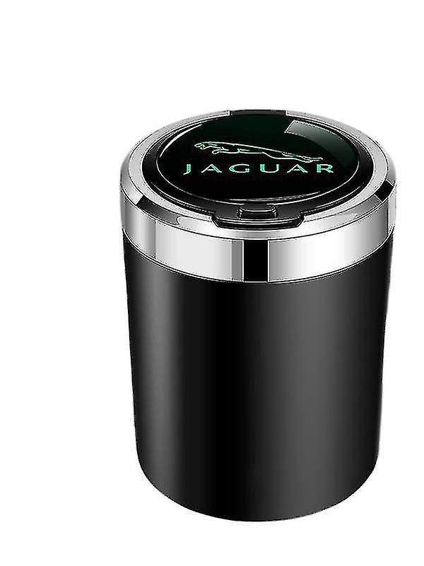 Para Jaguar Car Ashtray Xel Xfl E-pacef-pacexfl-pace Car Ashtray (negro)