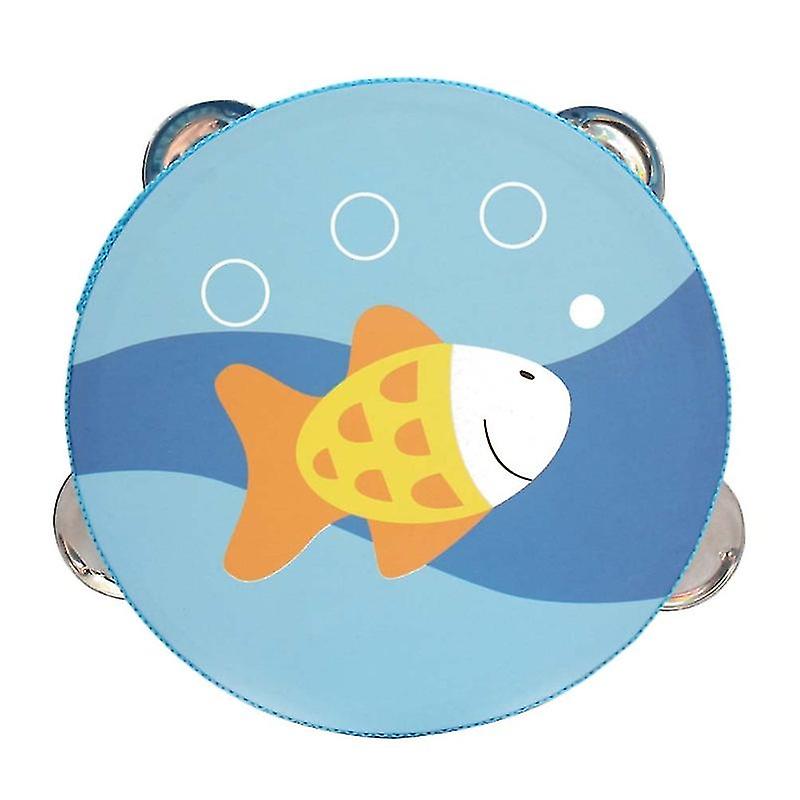 1 stk tamburin for barn til fester