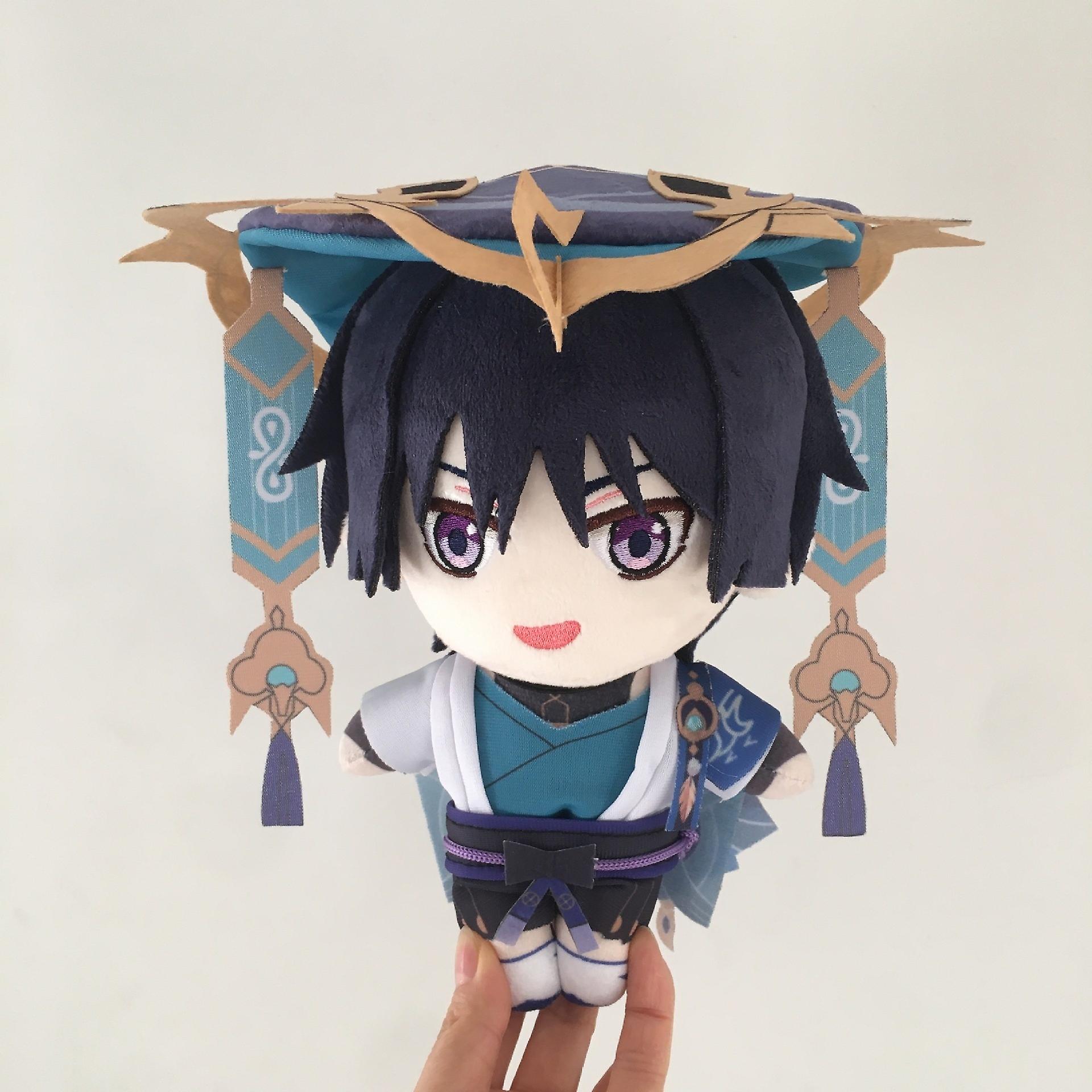 Anime Soft Figure Kissen – 20 Cm, Plüsch, Von Zhongli, Xiao, Venti & Mehr