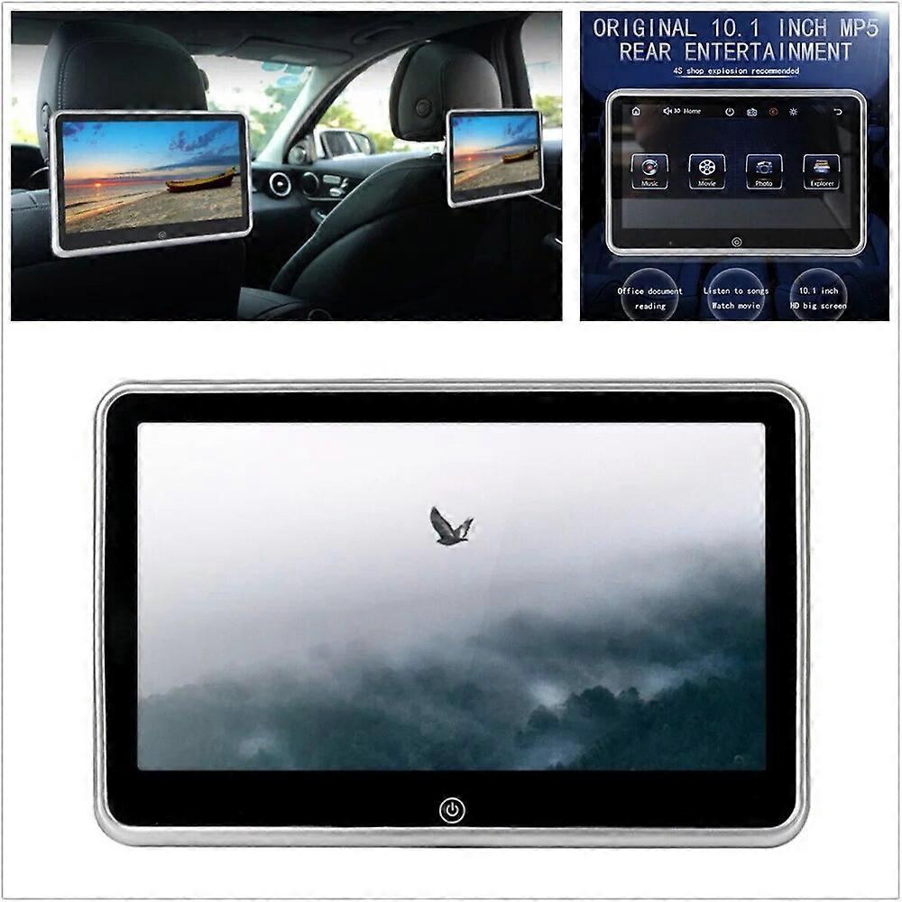 10 Inch Ultra~thin Car Headrest Monitor MP5 Player Mirror Link Android FM HD 1080P Video Screen With USB/SD Multimedia Player FN9U1287