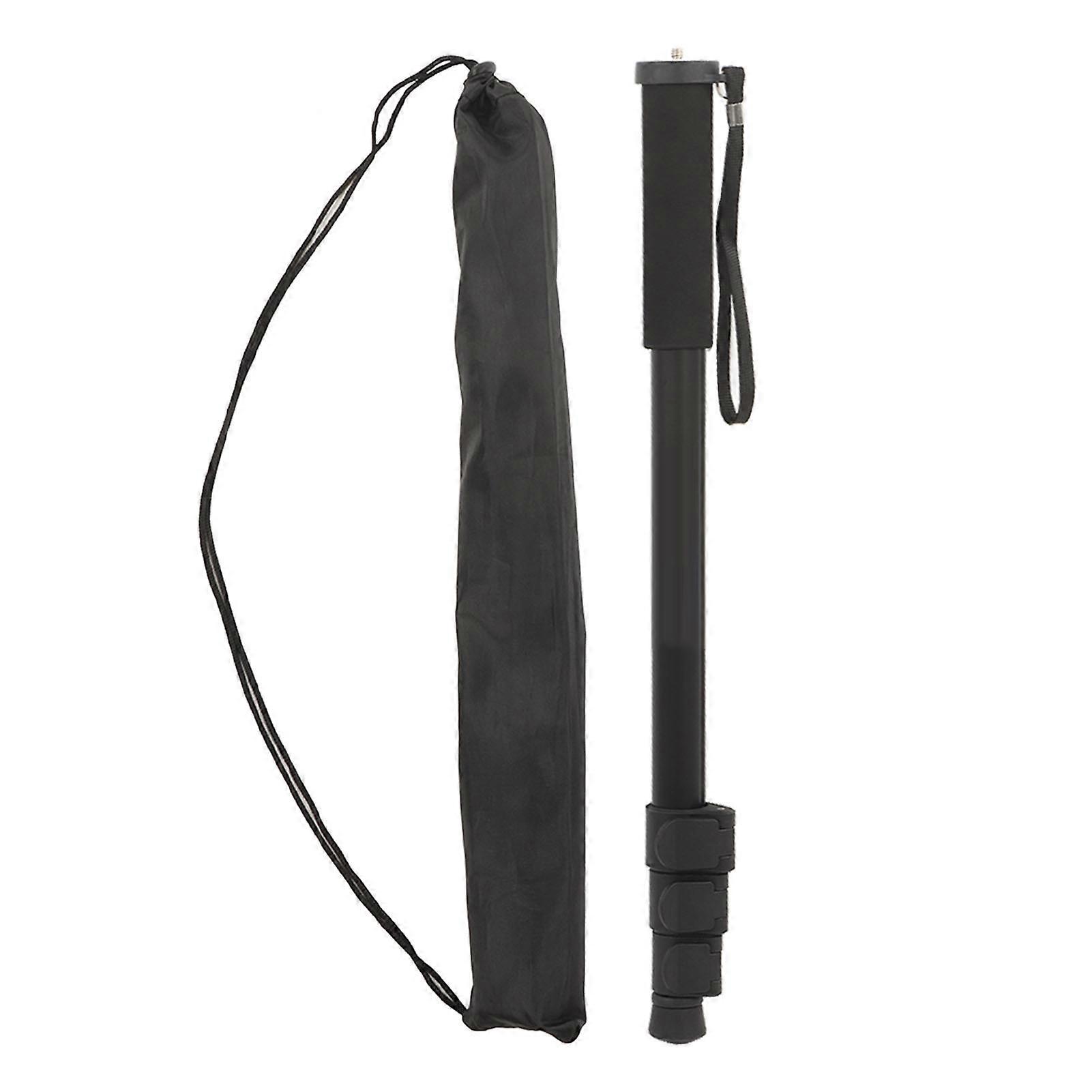 SLR Camera Monopod Aluminum Alloy 4 Section Telescopic Extension Rod for Microphone Photography NO.4702