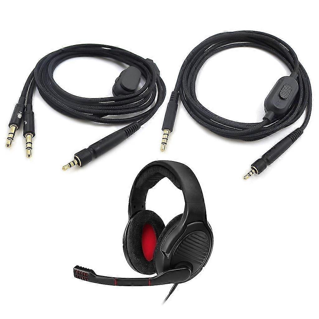 Geekria Replacement Audio Cable Compatible withGame One, Game Zero, PC 373D, GSP 350, GSP 500, GSP 600 Gaming Headsets / 2.5mm Male to 3.5mm Plug Stereo Cord (5.6FT, Black Geekria Replacement Audio Cable Compatible withGame One, Game Zero, PC 373D, GSP 350, GSP 500, GSP 600 Gaming Headsets / 2.5mm Male to 3.5mm Plug Stereo Cord (5.6FT, Black