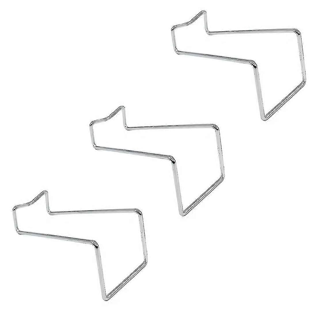 Creative Red Wine Stand Simple Stainless Steel Wine Rack Single Wine Bottle Display Holder For Home Store Nice Processed 3pcs