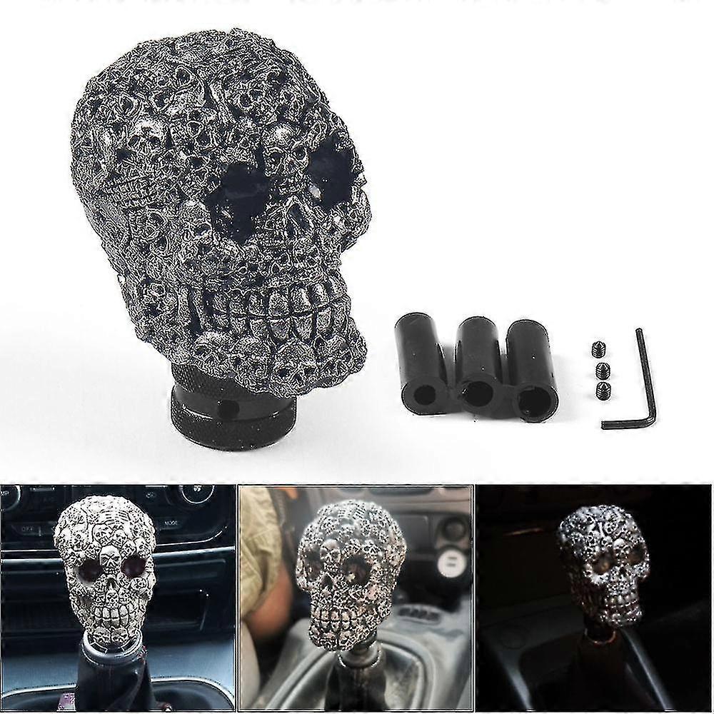 Universal Skeleton Skull Car Modified Gear Shift Knob - Manual Transmission