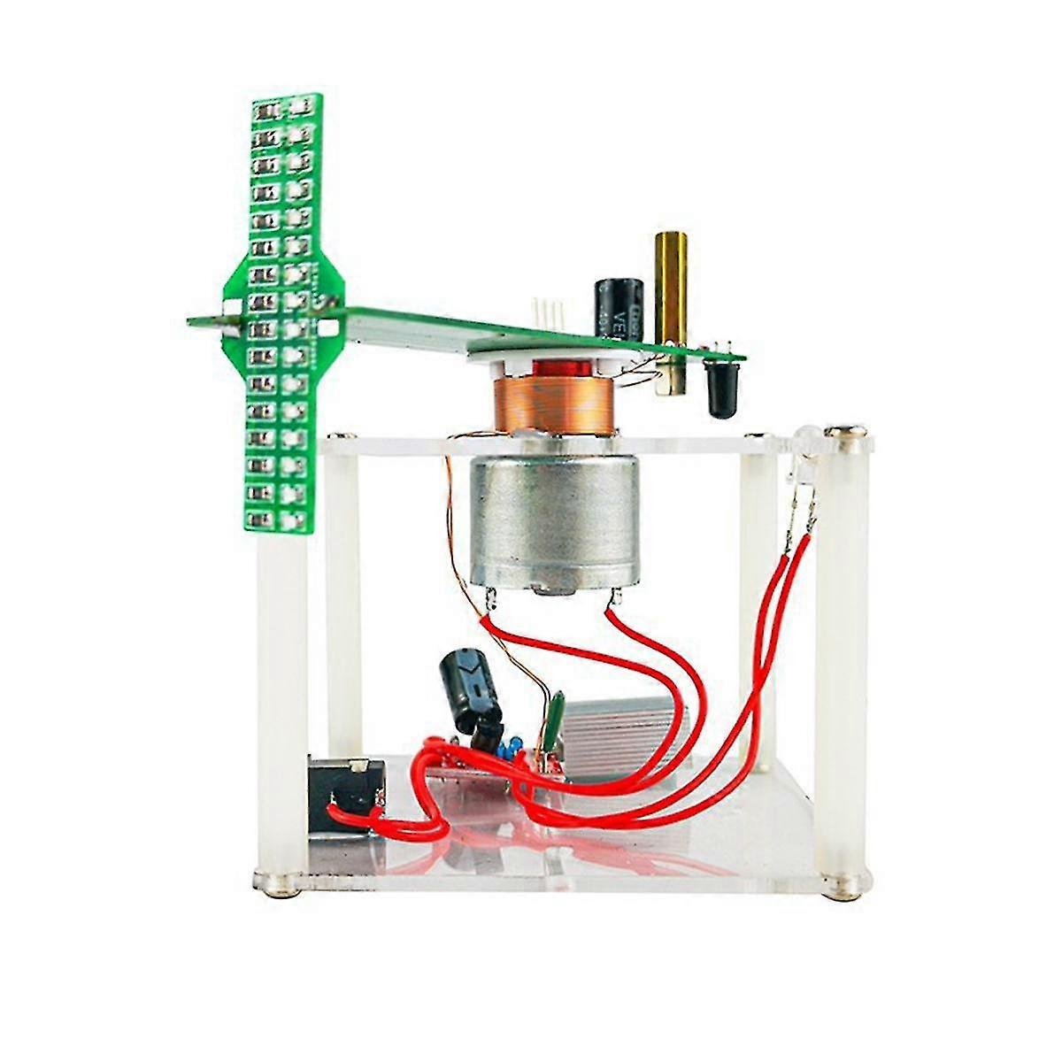 Single Side Rotating Led Display Diy Electronic Kit Rotating Welding Spare Parts