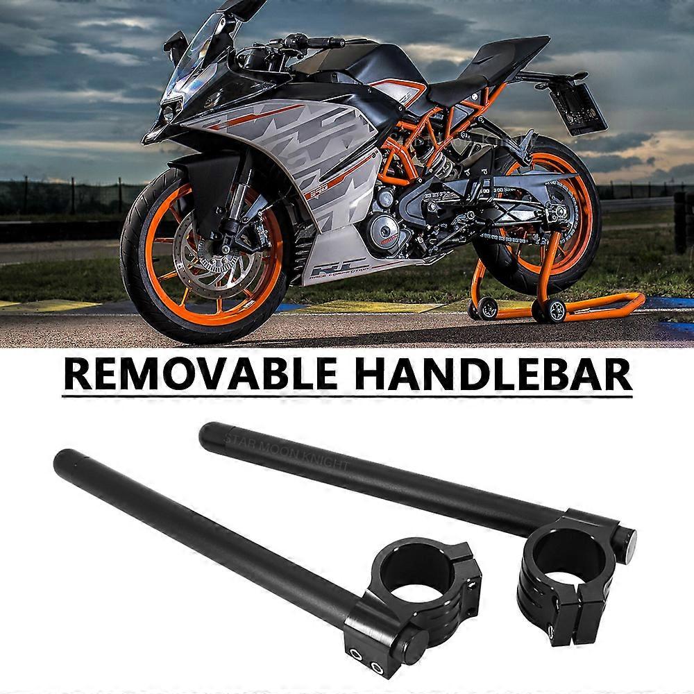 For RC8C RC390 RC200 RC125 1190 RC8 R Motorcycle Accessories Handlebar Racing Adjustable Clip On Ons Fork Handle Bar