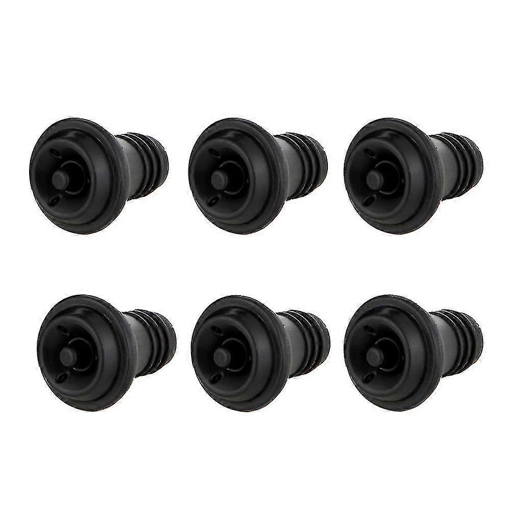 Wine Bottle Vacuum Stoppers Preserver Set Of 6