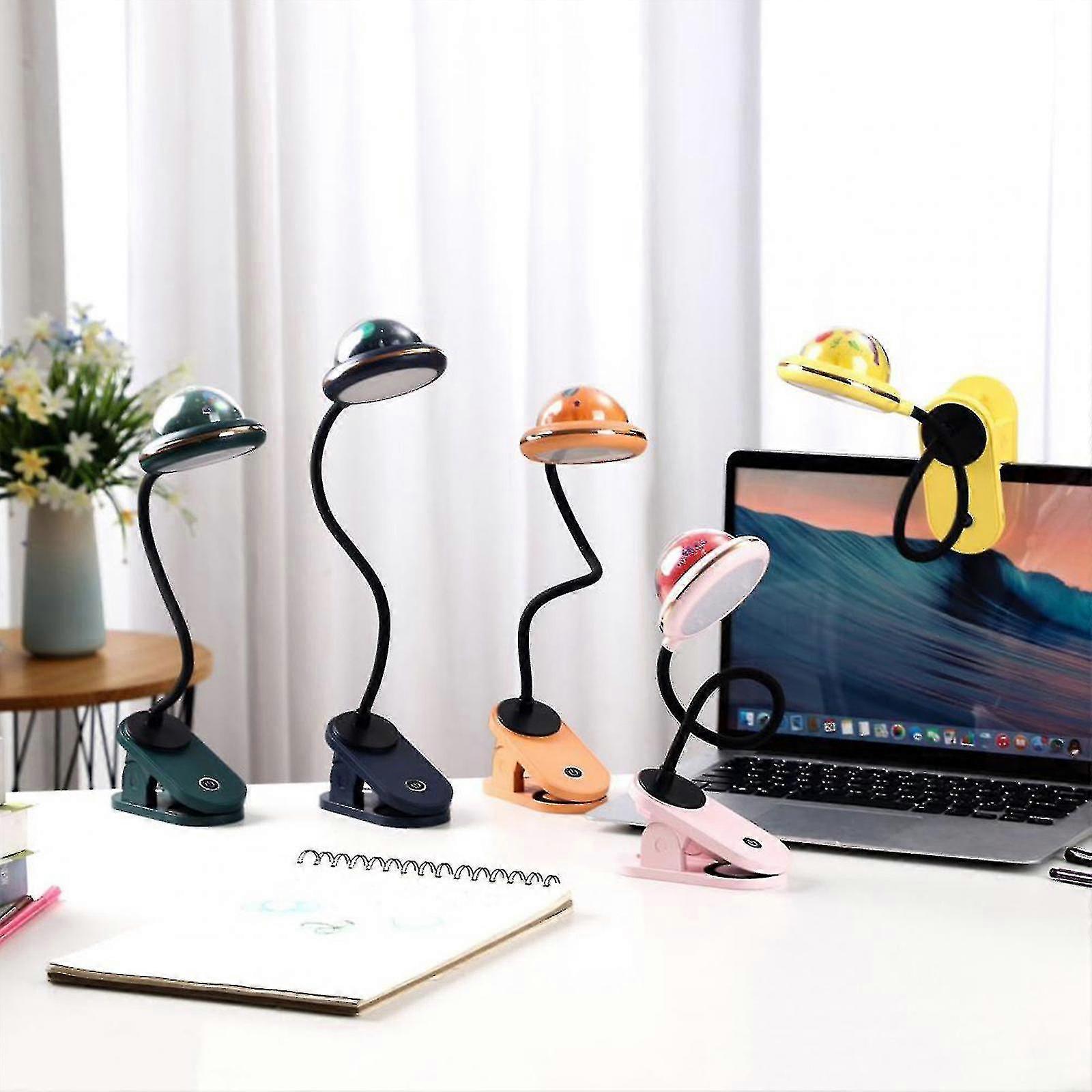 Led Light With Usb Rechargeable Desk Table Lamp Bedroom Reading Light With Touch-sensitive Control