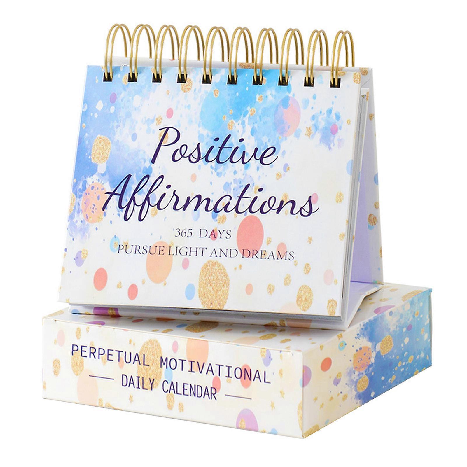 Mini Simple Cartoon Calendar for 2024 Home Furnishing Calendar Decor for Home Study Office