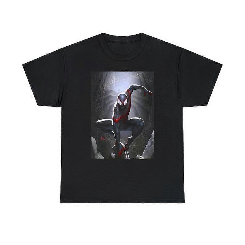 Miles Morales Unisex Heavy Cotton Tee-Drr180