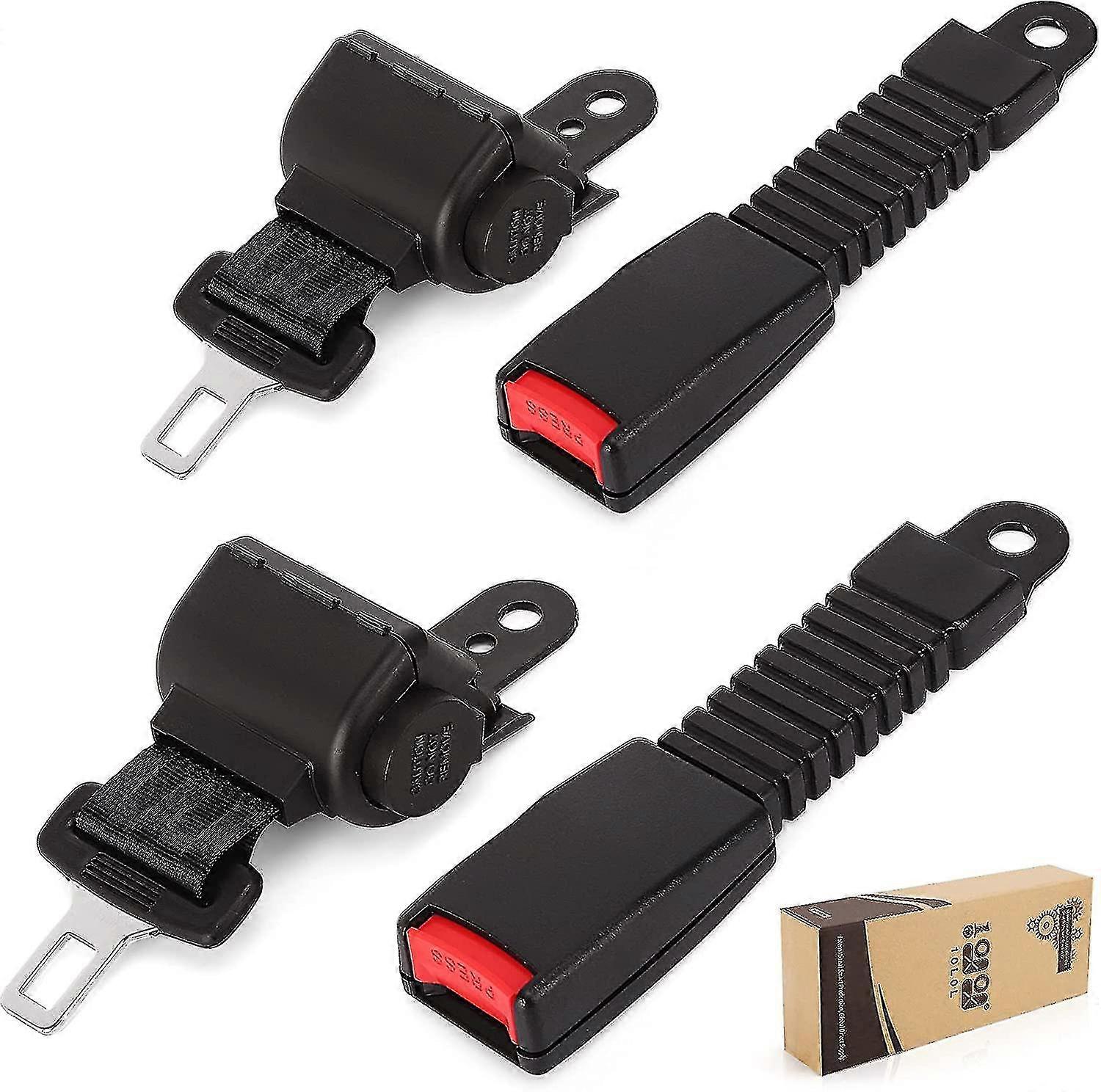 Golf Cart Seat Belts, Universal Retractable Golf Cart Belt Kit Front Rear For Ezgo, Yamaha, Club Car, Go Kart, Utv- 1pc/2pc/4pc