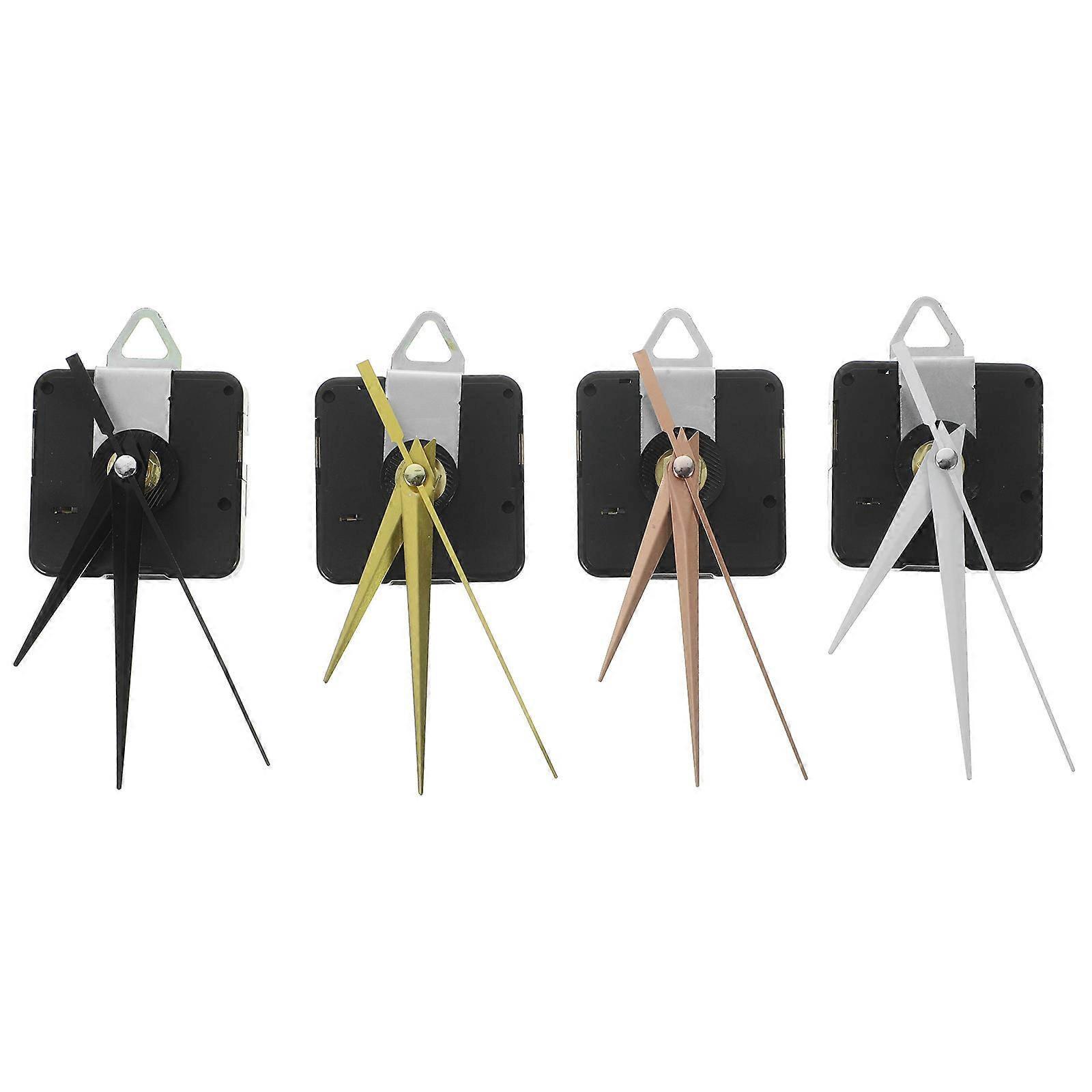 4 Sets Repairing Clock Movement Replaceable Clock Mechanism Clock Movement Kit