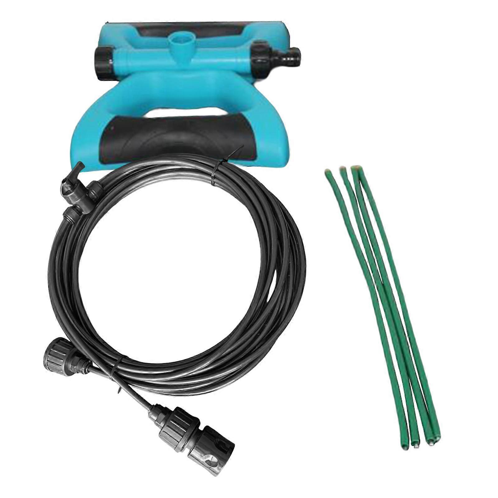 Spray Cooling System Misters Adjustable Flexible for Outside Pool  Green